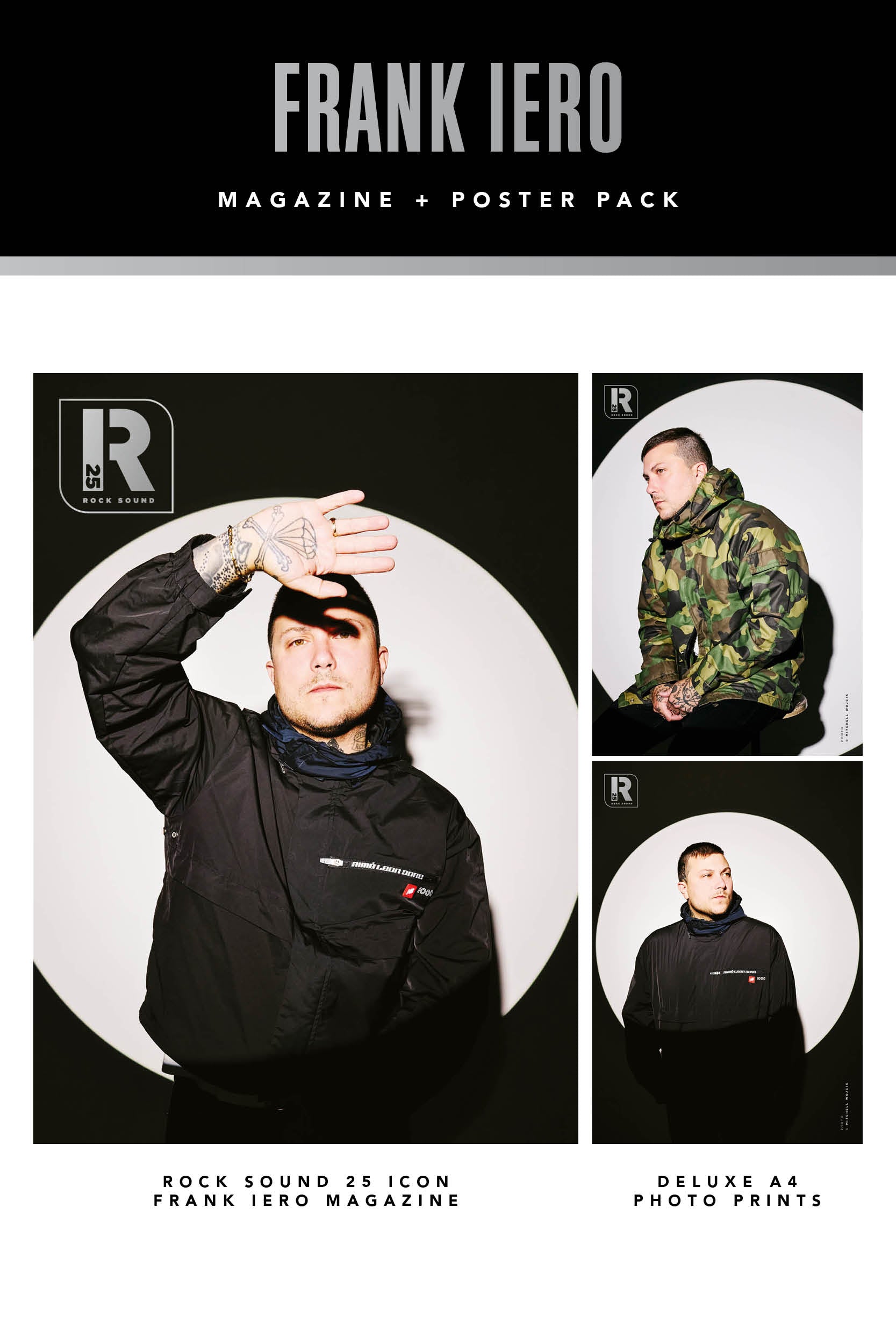 Rock Sound Issue 310 - Frank Iero Poster Pack