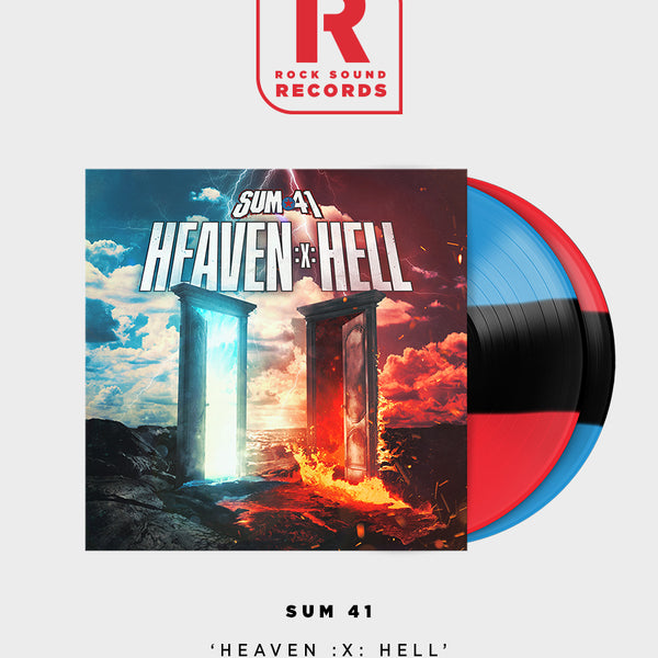 Sum 41 - 'Heaven :X: Hell' exclusive tri-stripes Vinyl LP